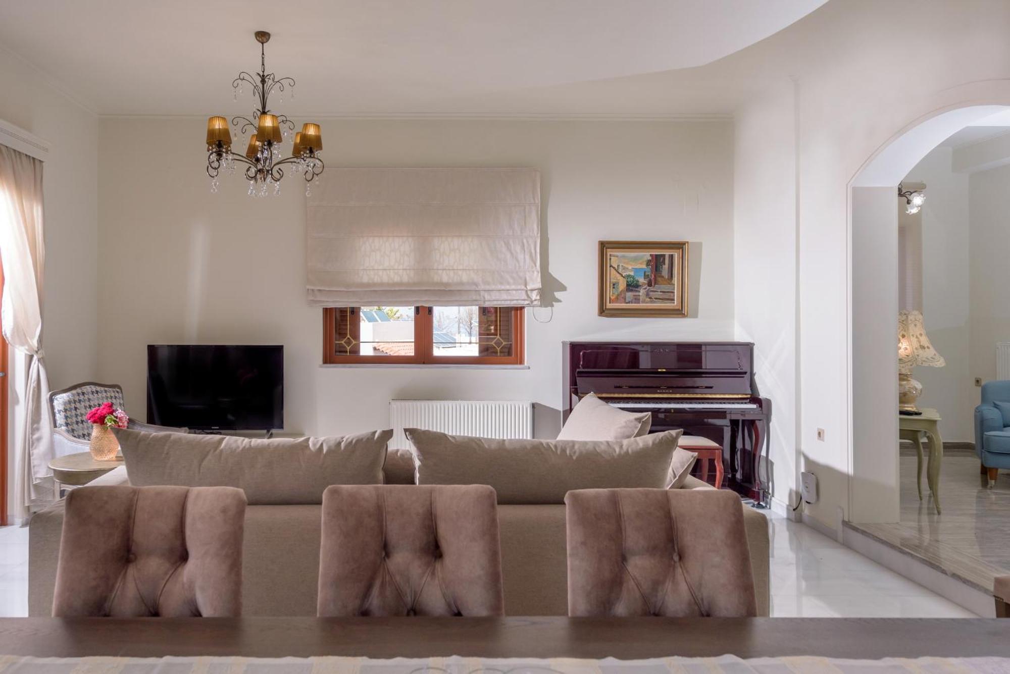 Villa Araucaria - Private Pool, Jacuzzi, Sea View Rethymno Exterior foto