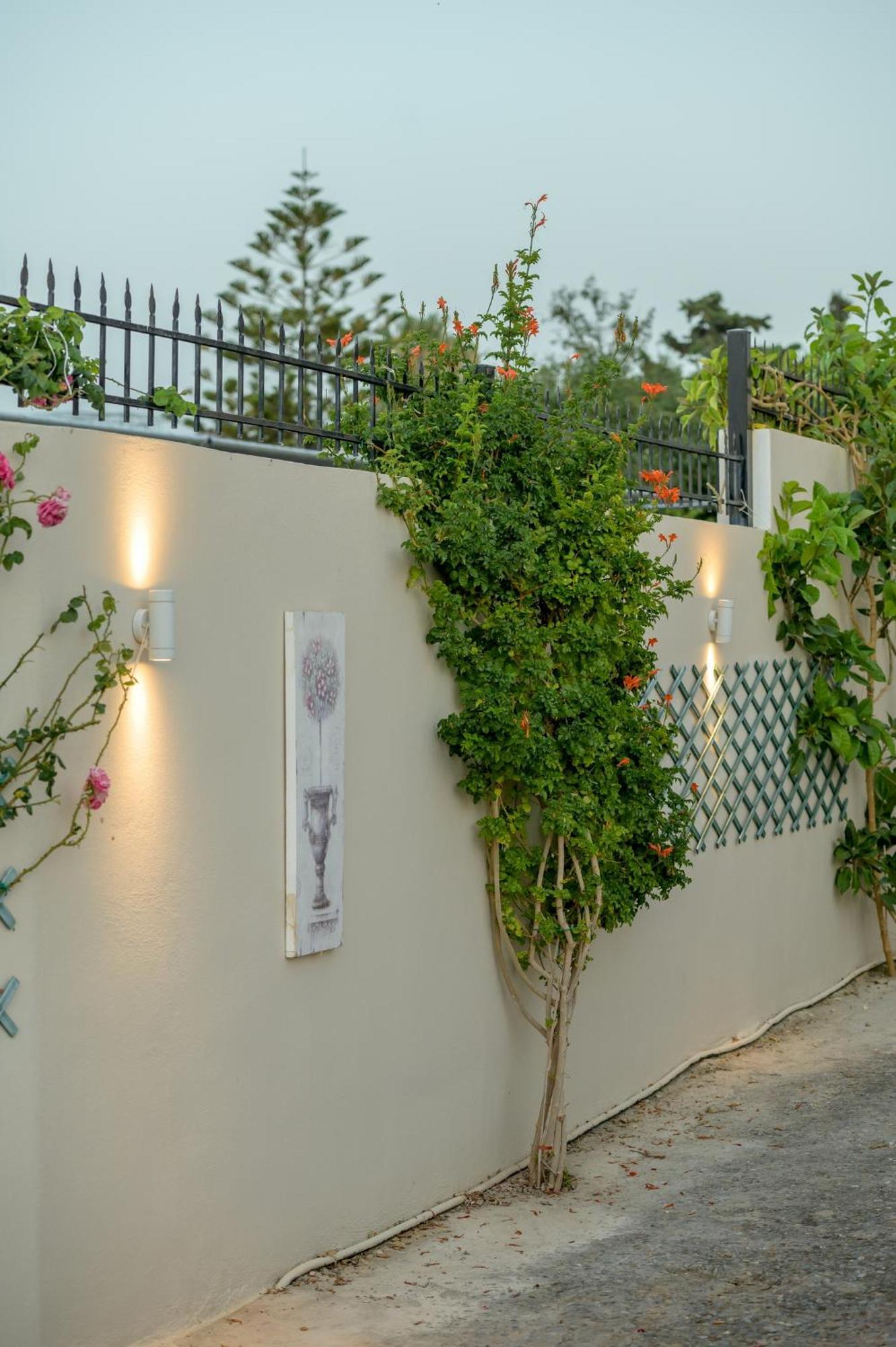 Villa Araucaria - Private Pool, Jacuzzi, Sea View Rethymno Exterior foto