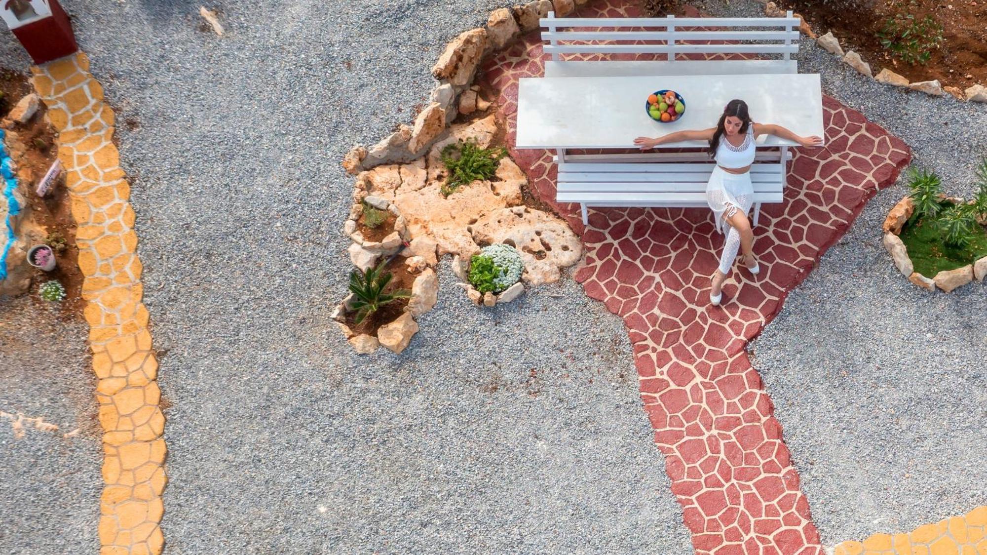 Villa Araucaria - Private Pool, Jacuzzi, Sea View Rethymno Exterior foto