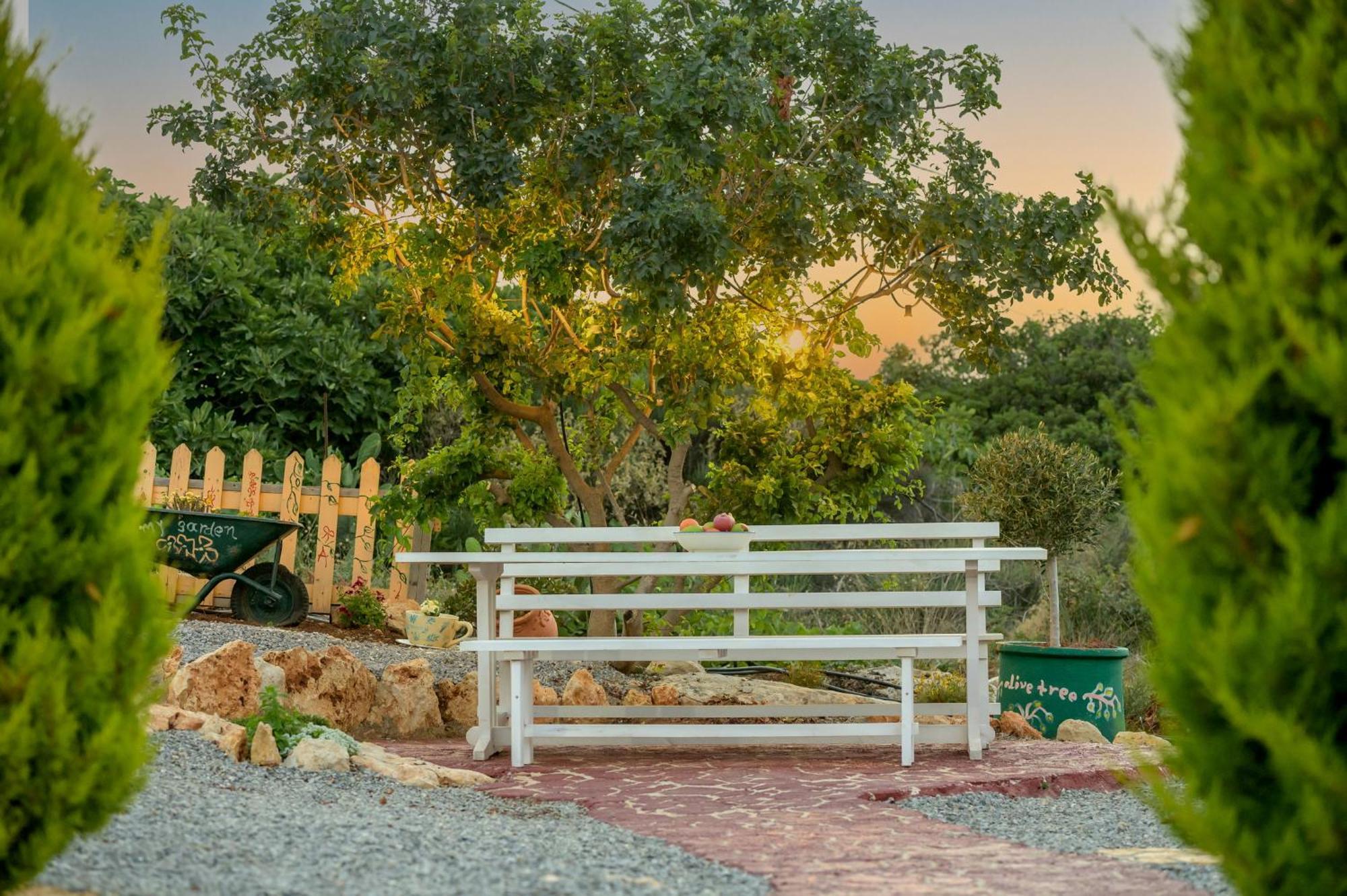 Villa Araucaria - Private Pool, Jacuzzi, Sea View Rethymno Exterior foto