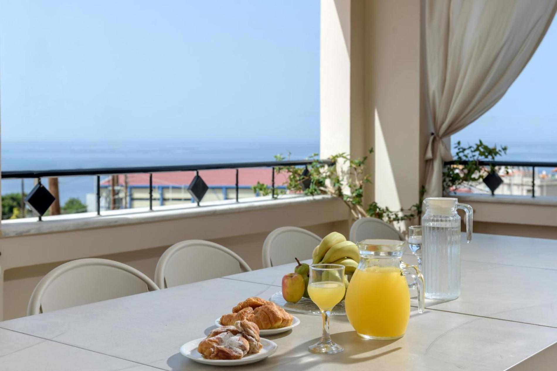 Villa Araucaria - Private Pool, Jacuzzi, Sea View Rethymno Exterior foto